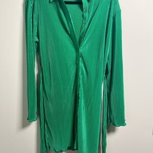 NEUFIGR Amazon Shirt Dress Button Down with Belt